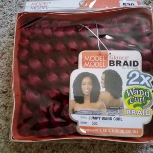 Girls jumpy wand curl